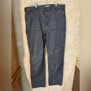 Men’s Carhartt BN2802 Rugged Canvas Double Front Relaxed Work Pants 36x34